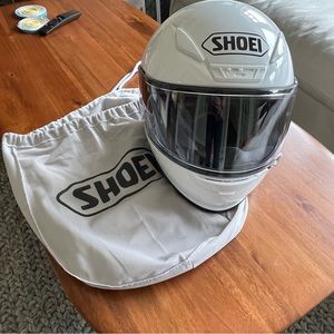 Shoei RF-1200 Helmet - white - brand new worn twice